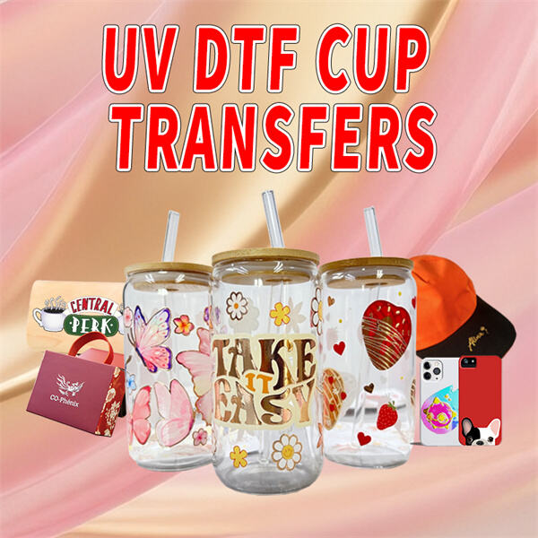 Get high-quality UV DTF cup transfers at wholesale prices