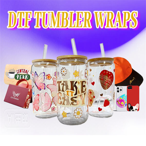 Elevate Your Business with our DTF Tumbler Wraps