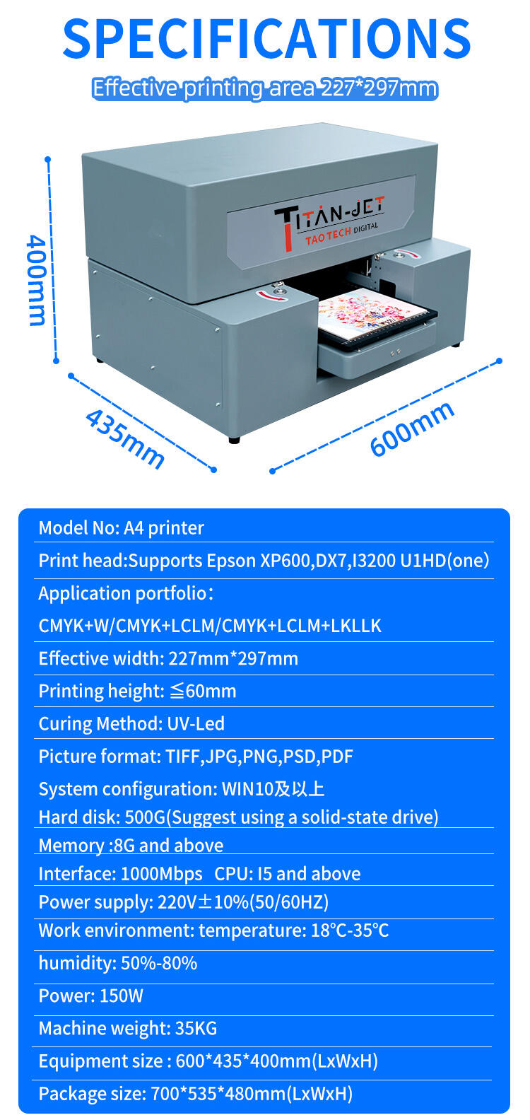 New A4 Size Flatbed UV Ink Phone Cover Printing Machine 1-Year Warranty DTF Sticker Printer UV A4 Uv Printer supplier