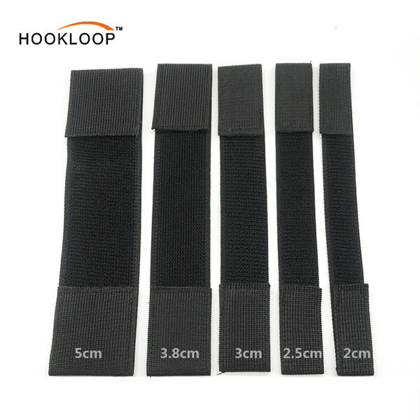 Black elastic straps designed for comfort and flexibility