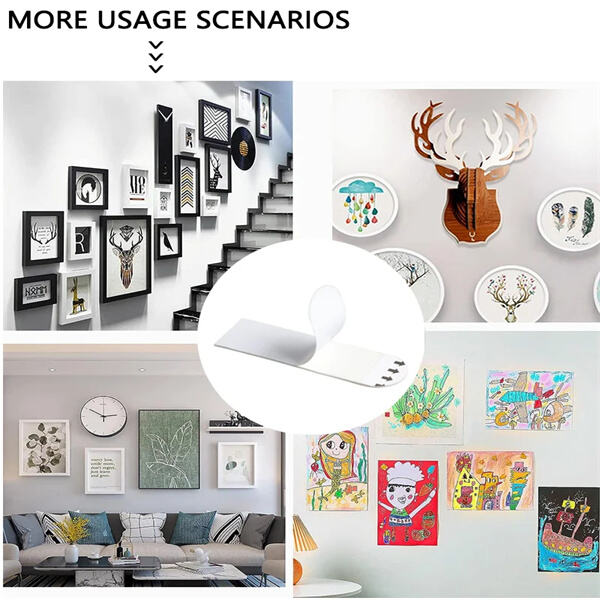 Versatile design to accommodate different picture sizes and weights, catering to a range of customer needs