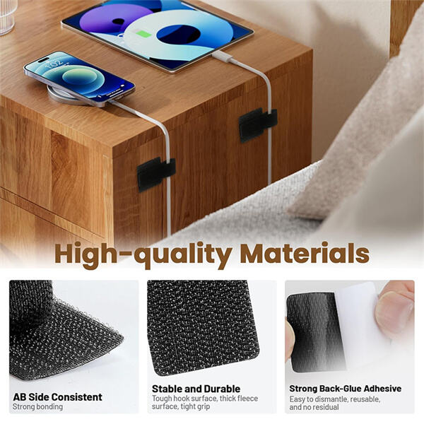 Say goodbye to tangled cords and cluttered desks with our under desk cable organizer