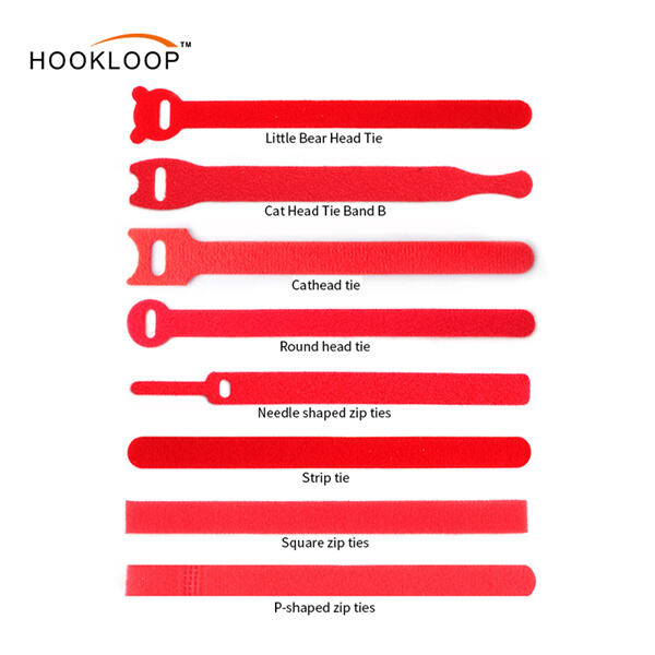 Stay Tangle-Free and Organized with our Versatile Hook and Loop Cable Ties