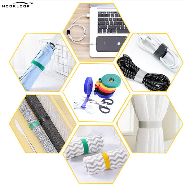 Avoid tangled cords and messy desktops by investing in our efficient cable tie roll