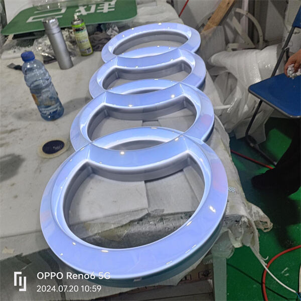 Boost brand visibility with eye-catching 3D logo signs