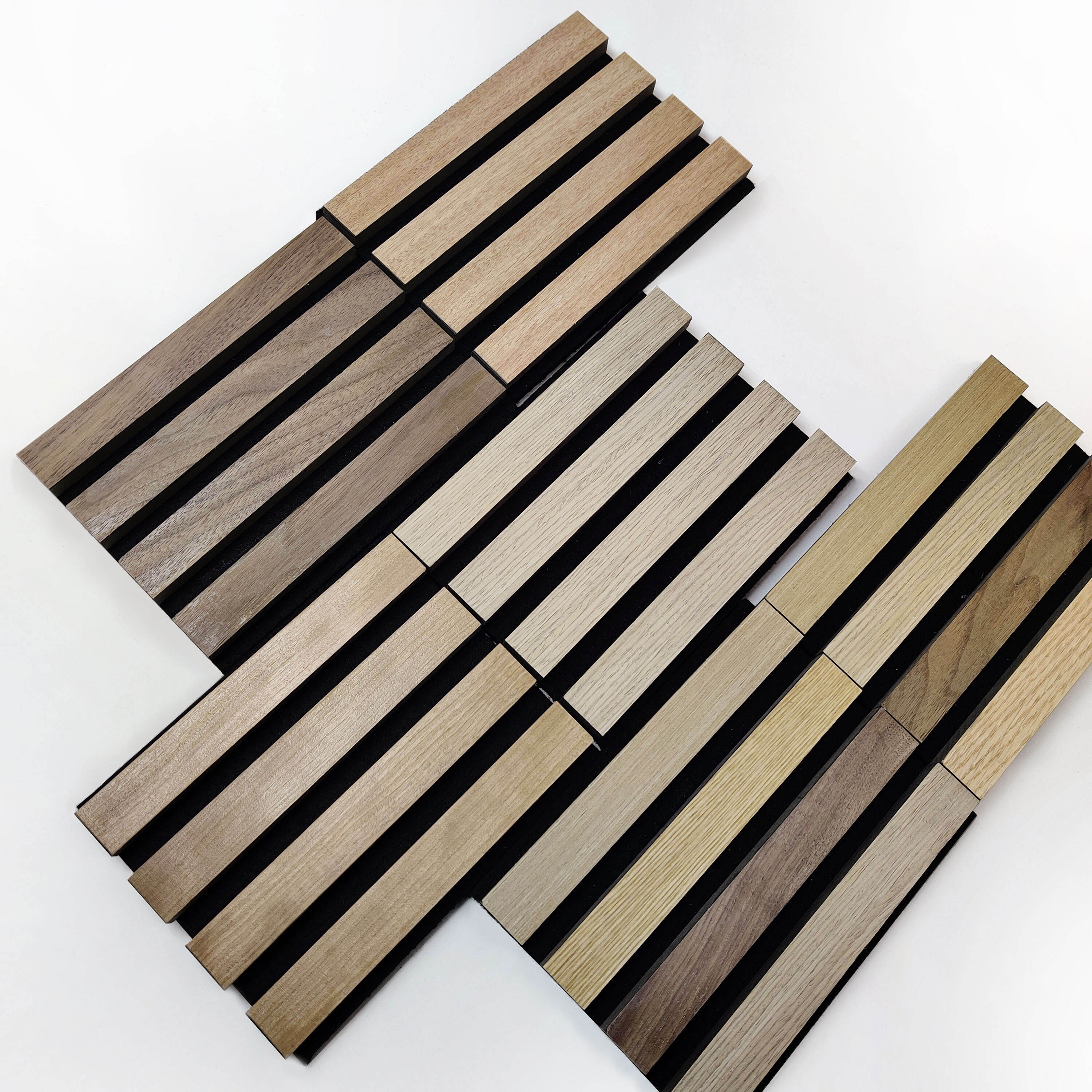Colorful Acoustic Ceiling Panel with Veneers Durable Wood Slat Panels for Hotel Use supplier