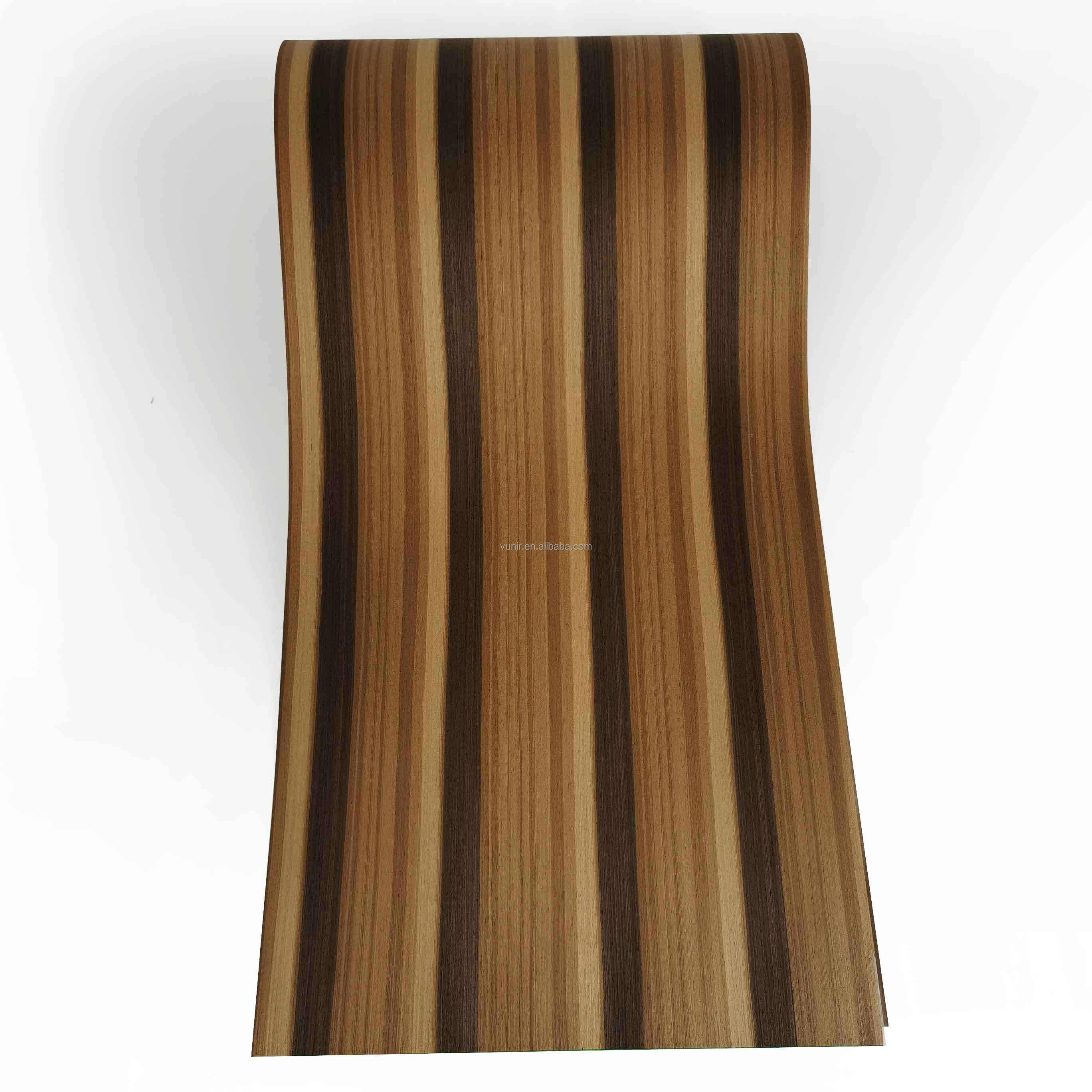Vunir Smoke Series Engineered Wood Veneer 0.25-0.4mm for Hotel Use details