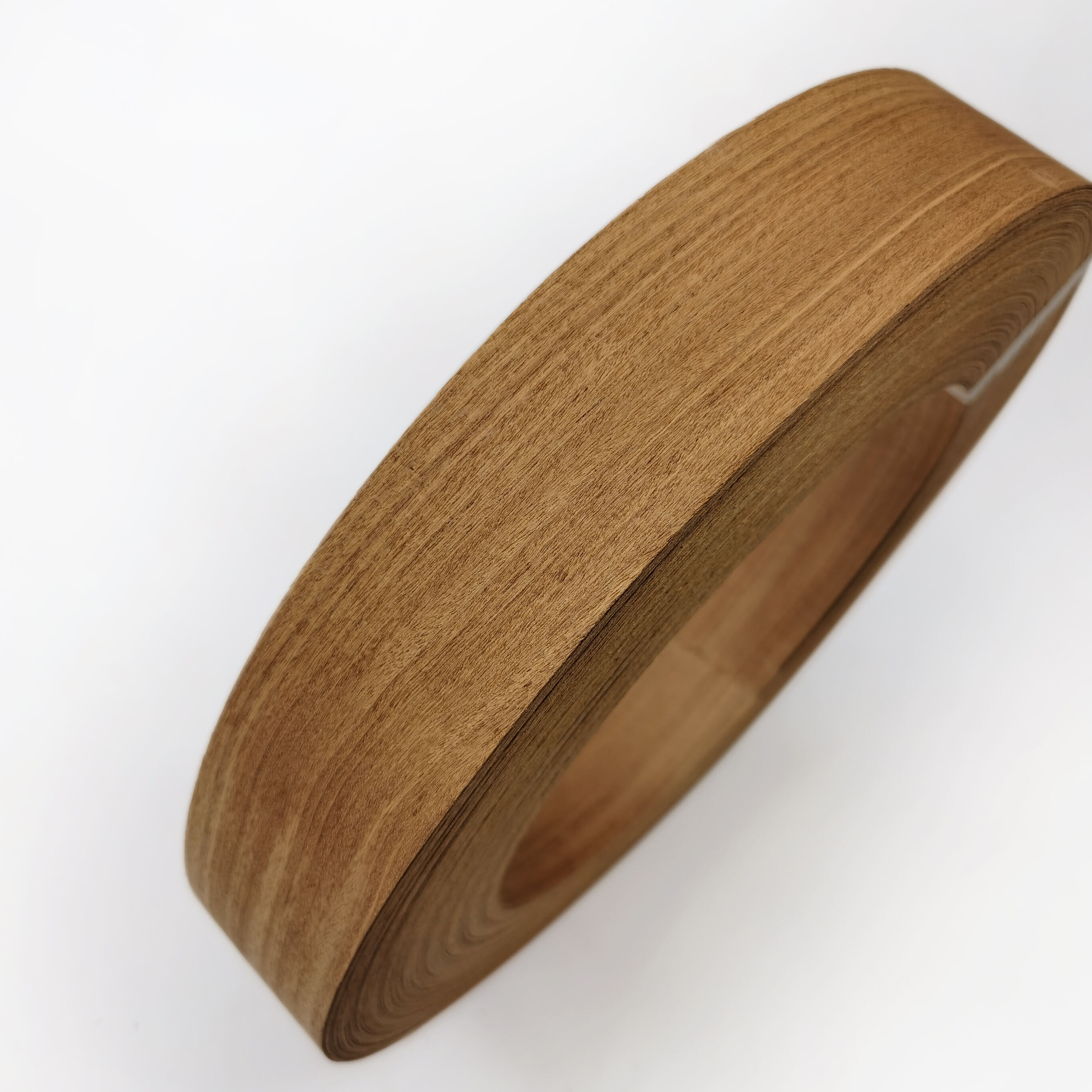 Vunir Natural Burma Teak UV-Coated Pre-finished Edge Banding Wrapping Enhances Furniture Appearance factory