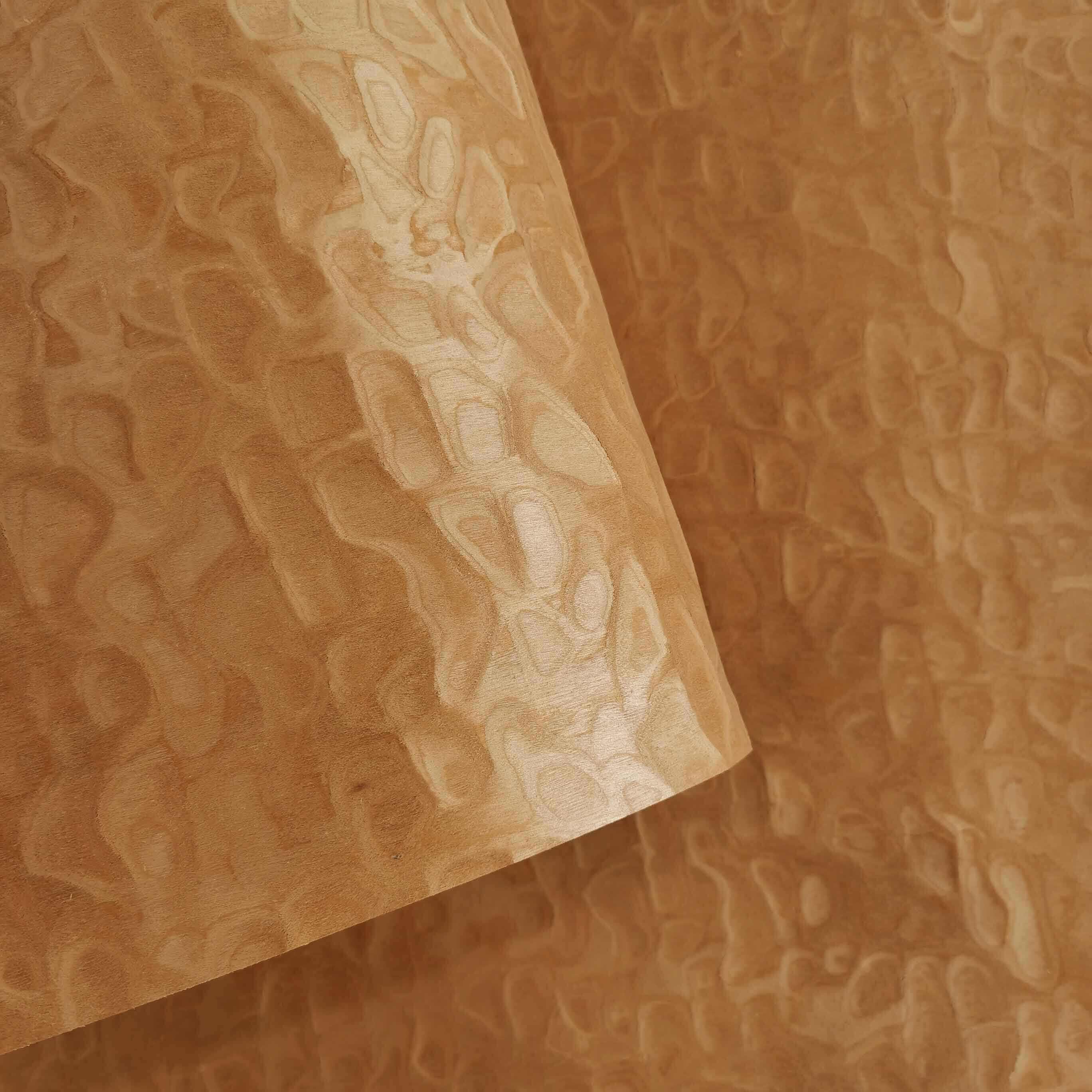 Vunir 3.1M Burl Special Crown Veneer Competitive Price Engineered Wood Veneer for Hotel Use Directly From China Factory manufacture