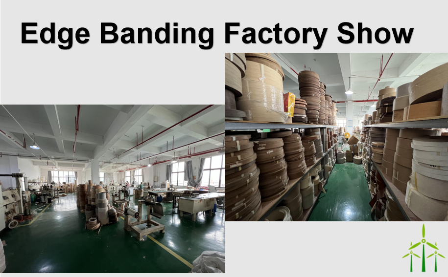 Real Wood Edge Banding Birch  Veneer Tape for Plywood Furniture factory