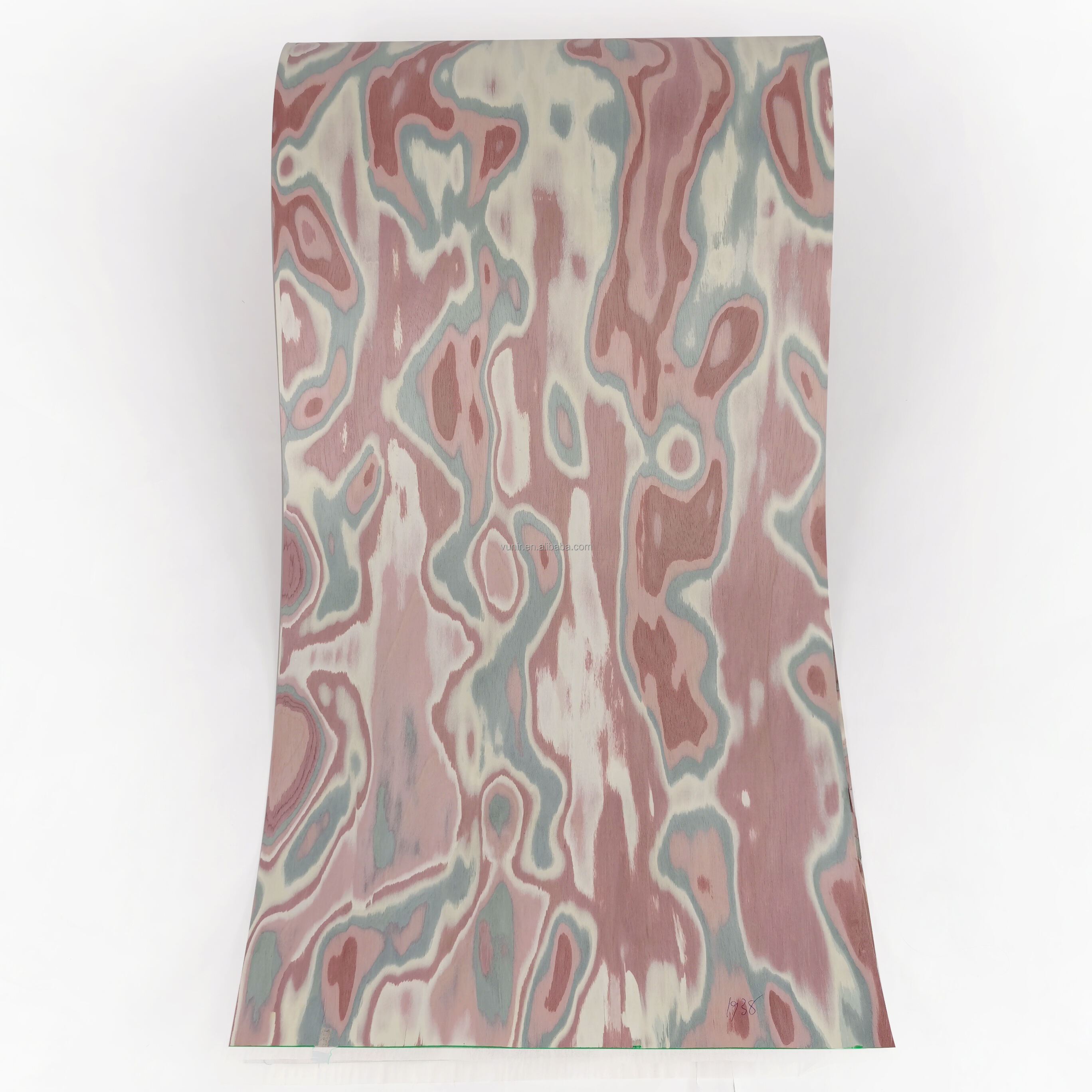 Vunir European Design Style Popular Colorful Rainbow Engineered Wood Veneer for Home & Hotel Furniture Decoration manufacture