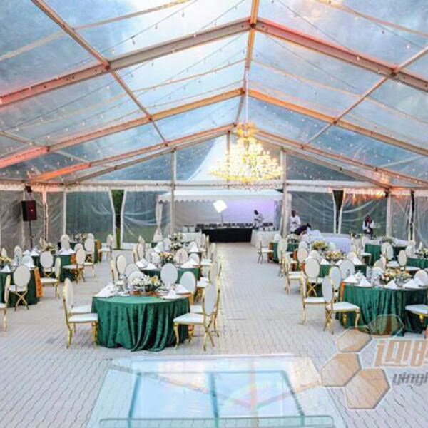 Our Shelter Temporary Event Tiles T-02 used in one Party in Nairobi Kenya on 2018