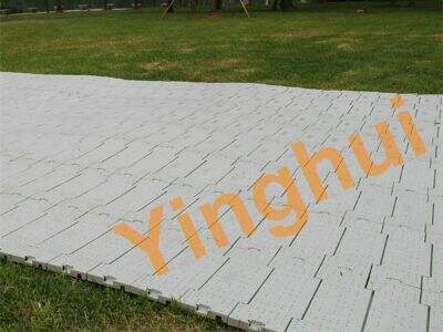 Portable Event flooring protects your field from people and vehicles