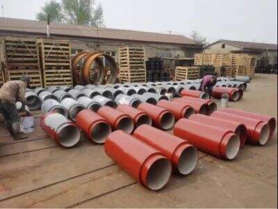 What is the process for sleeving cast iron pipe for repairs?