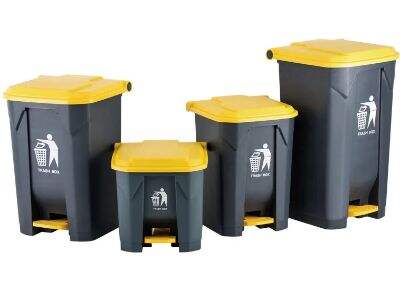 How many types of waste bins are there?