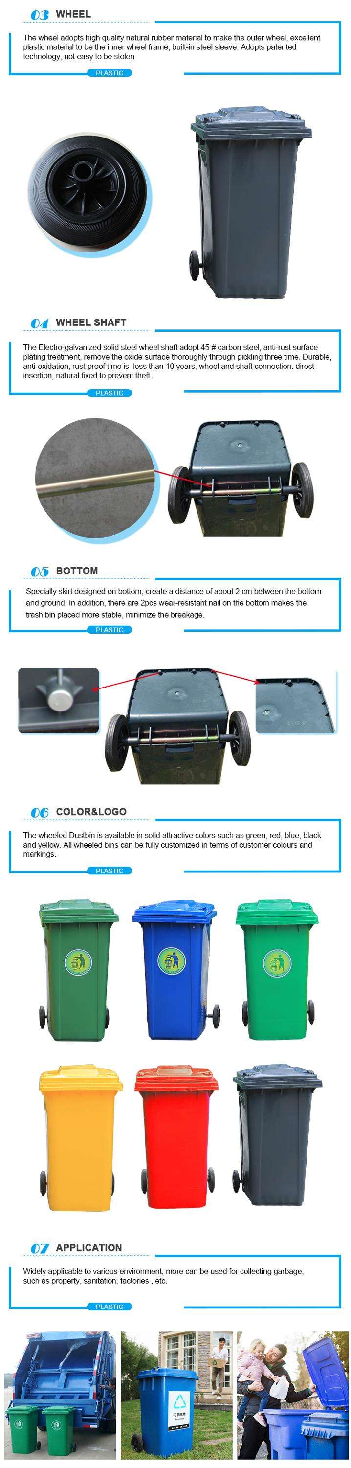 Plastic Garbage Container manufacture