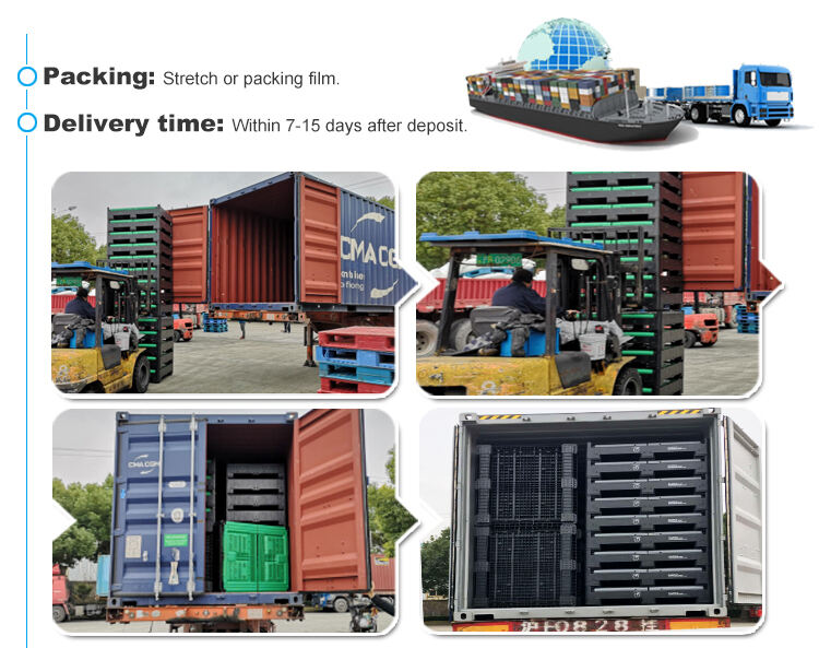 large bins heavy duty plastic storage boxes collapsible pallet container details