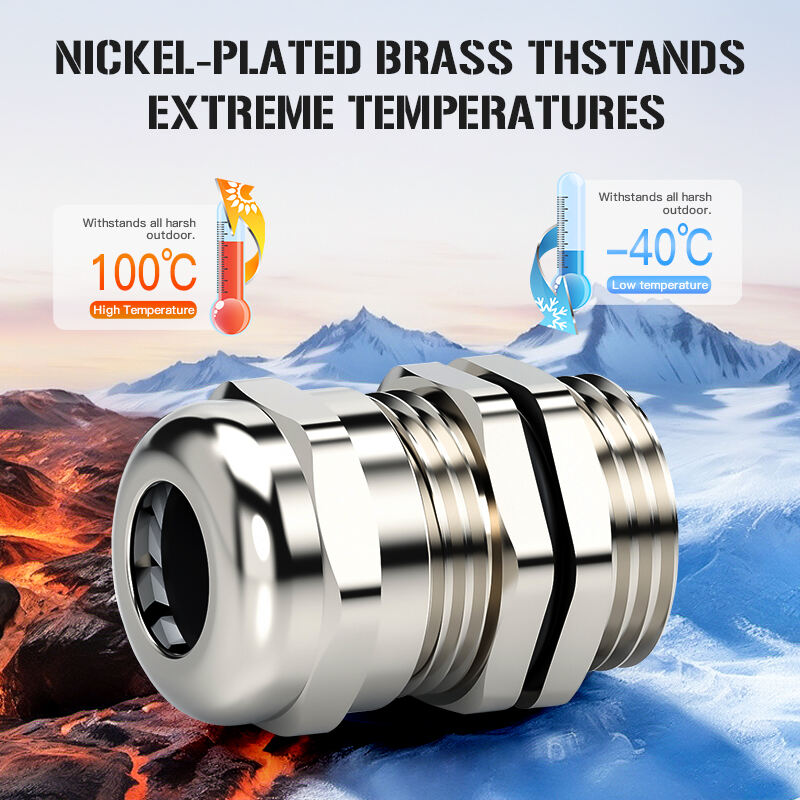 S jakými typy kabelů jsou kompatibilní kovové kabelové přívody PG7