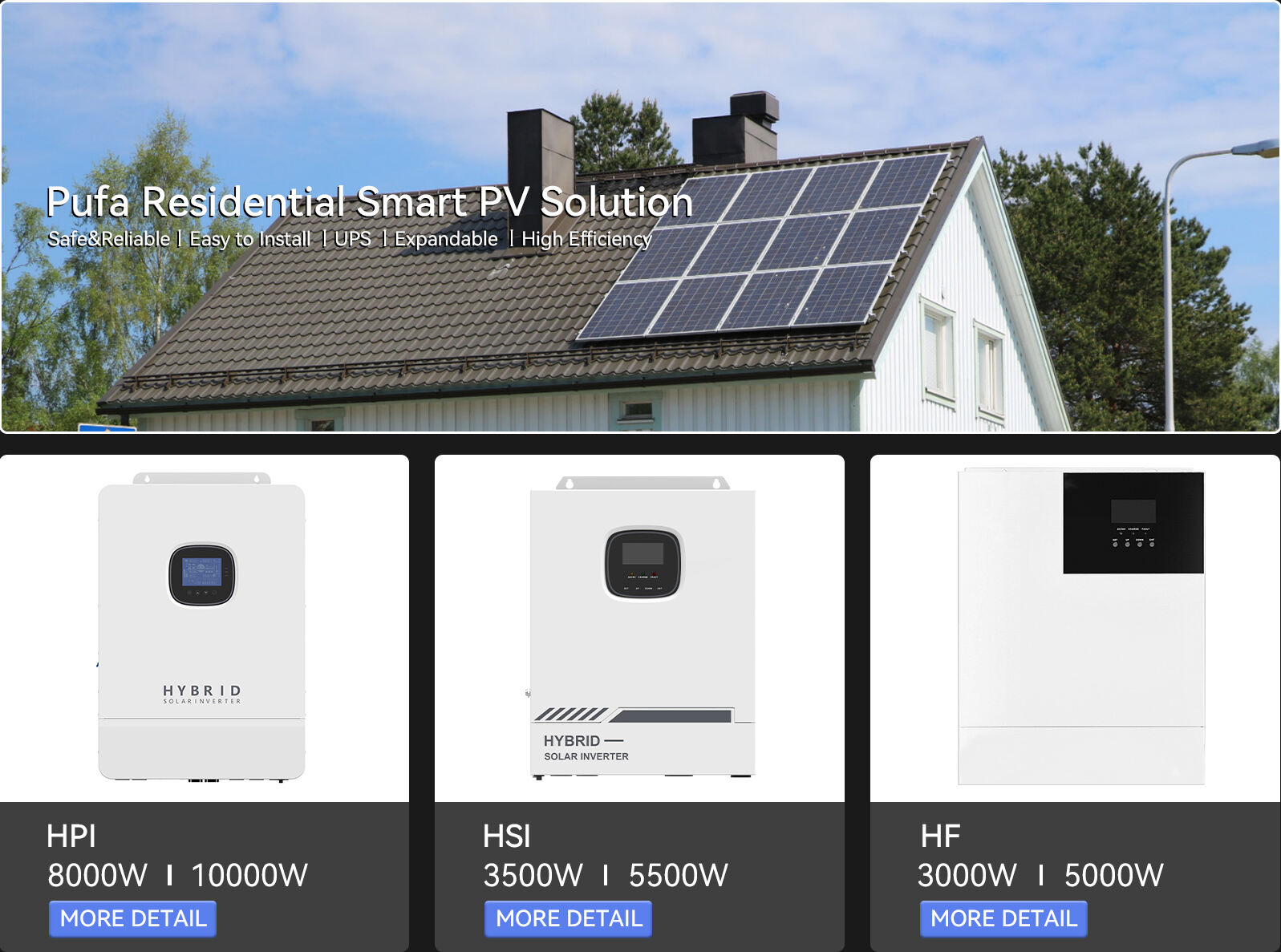 PUFA 51.2v 100ah Solar Lithium Battery Home Energy Storage System 10kwh 20kwh Home Use Solar Power Energy Storage System supplier