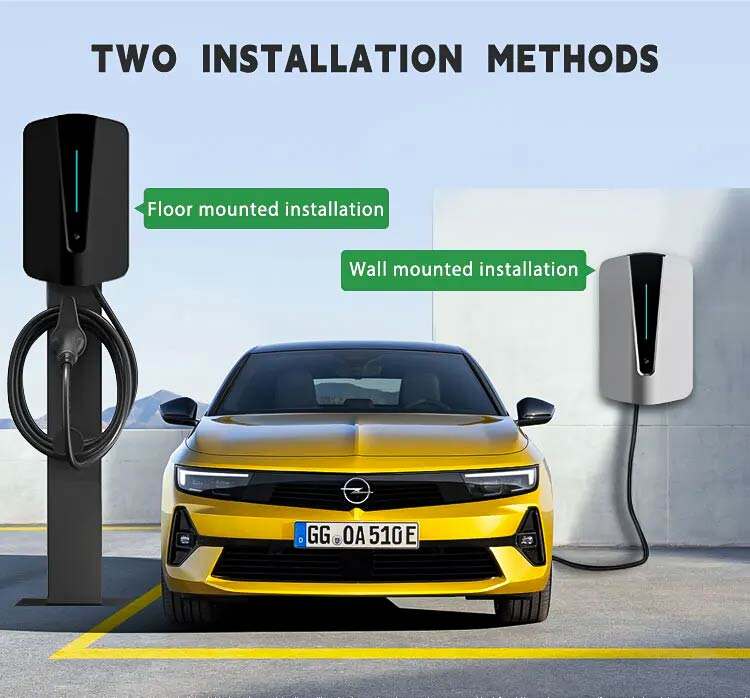 Fast Charging 7kw 11kw 22kw Best Price APP Control EV Charger for Electric Cars manufacture