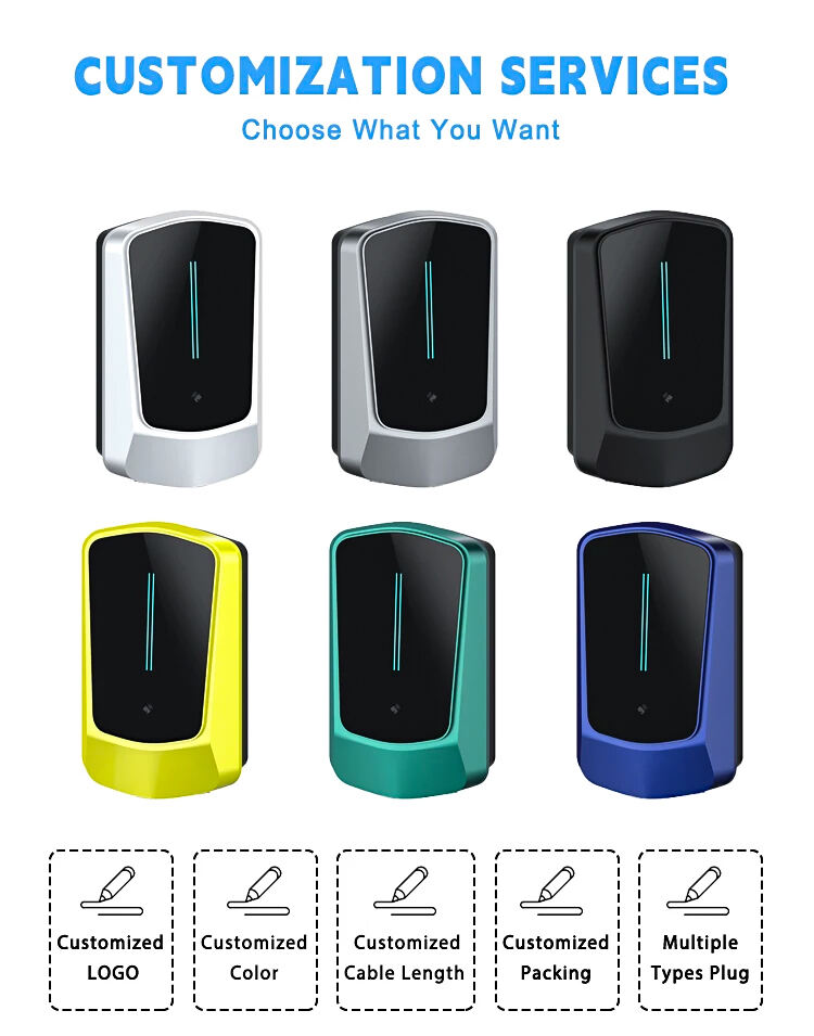 OEM ODM AC Ocpp Smart Charging Single Pile Electric Cars EV Charger manufacture