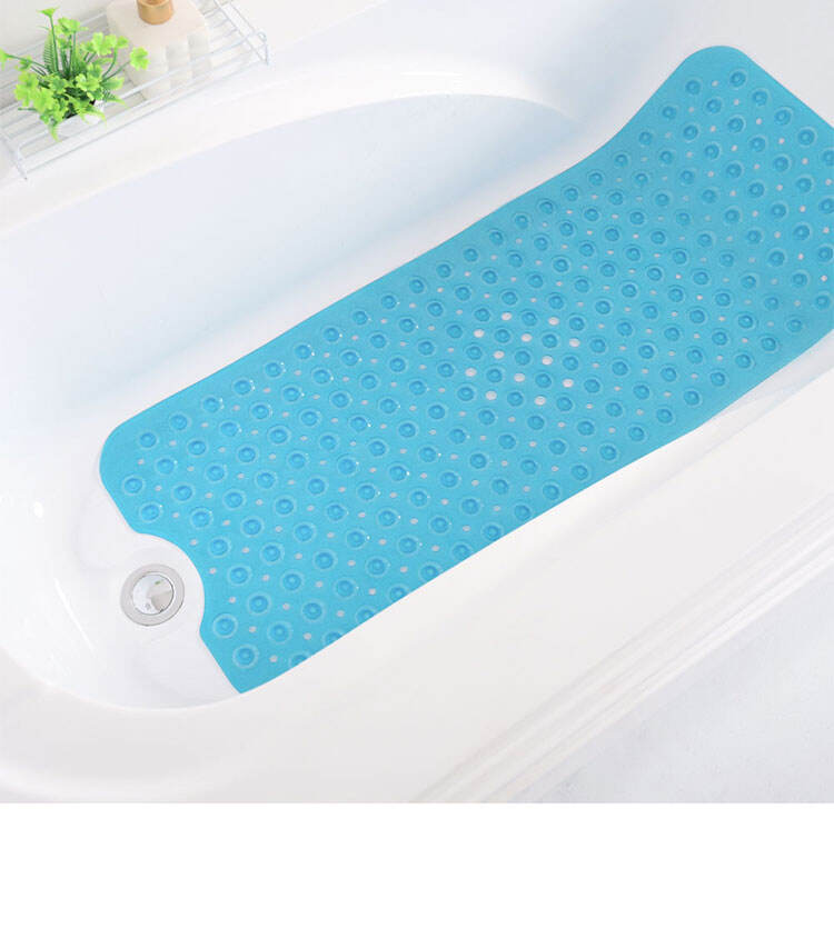 PVC Colorful Bathtub Mat Anti Mold Shower Floor Spa Sauna Bathroom Floor Mat Bath Tub Mat manufacture