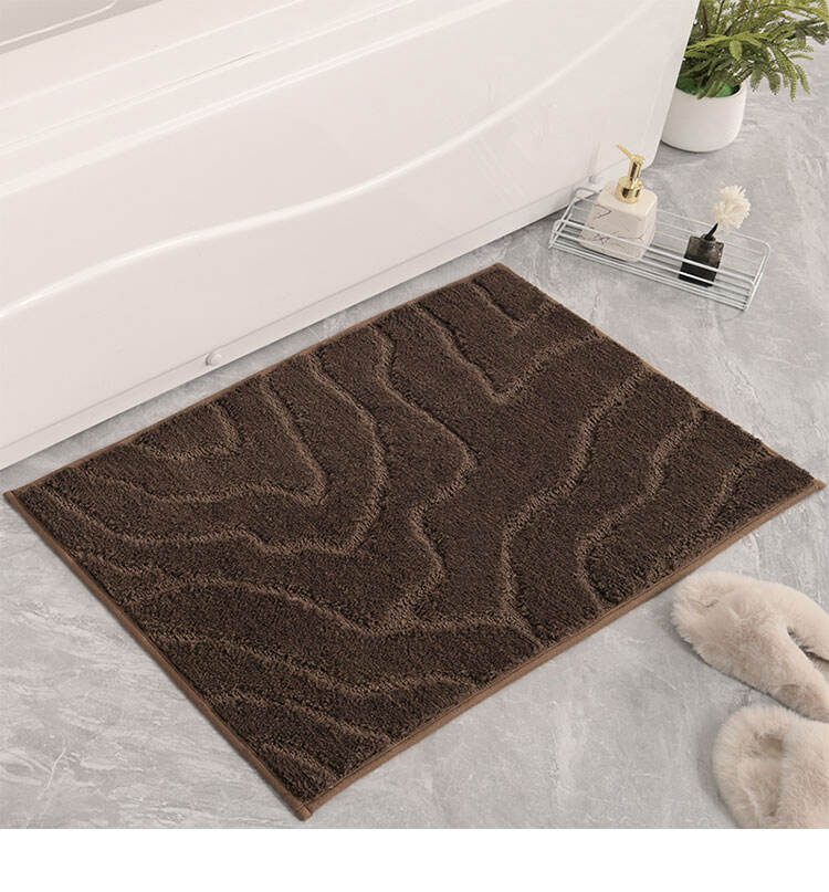  50*80cm Bathroom Water Absorbent Rug Set Door Mats Floor Mat Kitchen Cart Anti Water Absorb Shower Bath Mat supplier