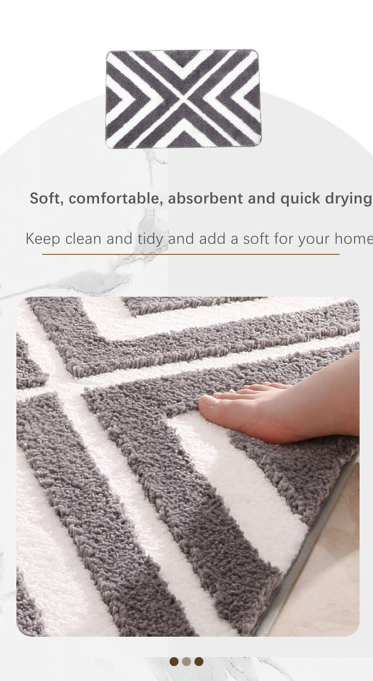 Best Selling Custom Bathroom Non Slip Bath Mat Living Room Floor Mat Door Mat manufacture