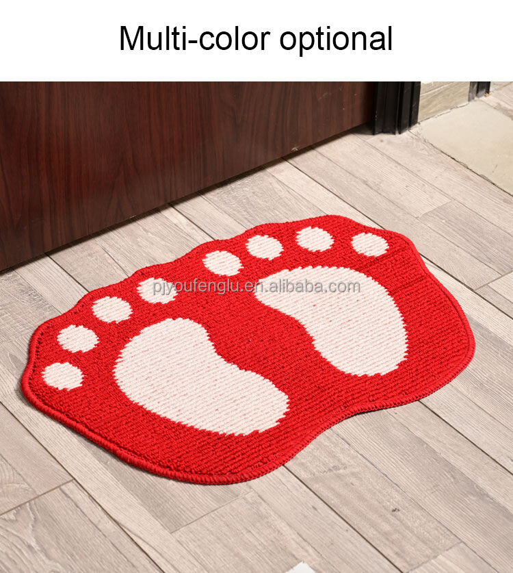 YFL Factory Wholesale Customized Eco-friendly TPR Backing Floor Mats super absorbent microfiber bath mats rugs wholesalers factory