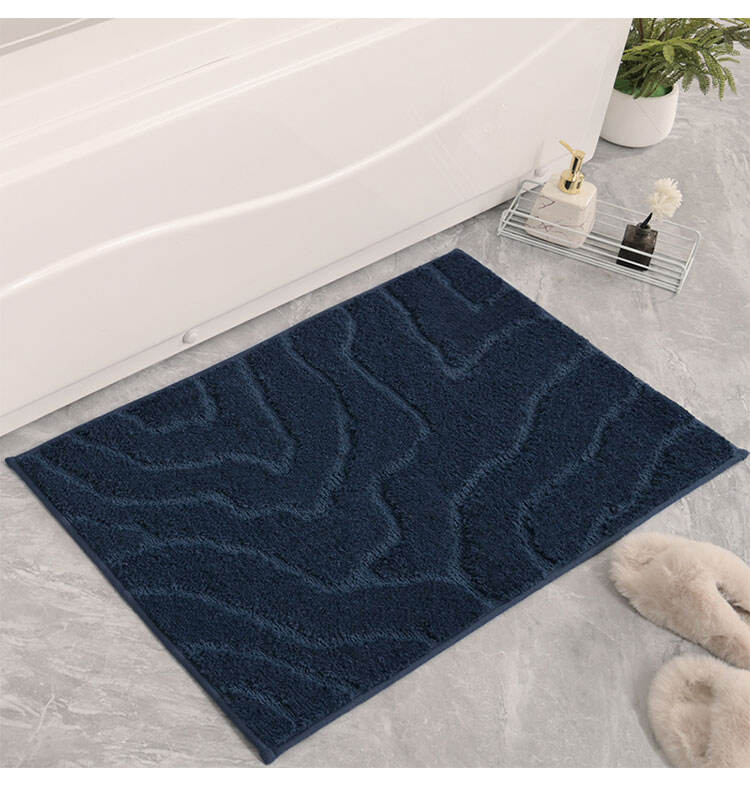  50*80cm Bathroom Water Absorbent Rug Set Door Mats Floor Mat Kitchen Cart Anti Water Absorb Shower Bath Mat factory