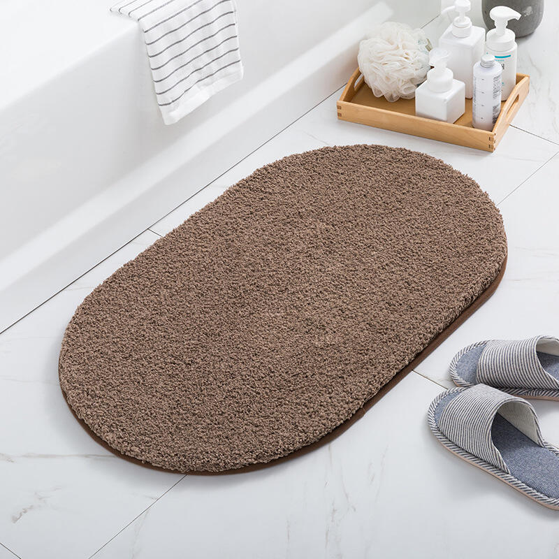 Home Bedroom Carpet Floor Mat Bathroom Thickened Bathroom Non-Slip Absorbent Foot Mat Rugs details