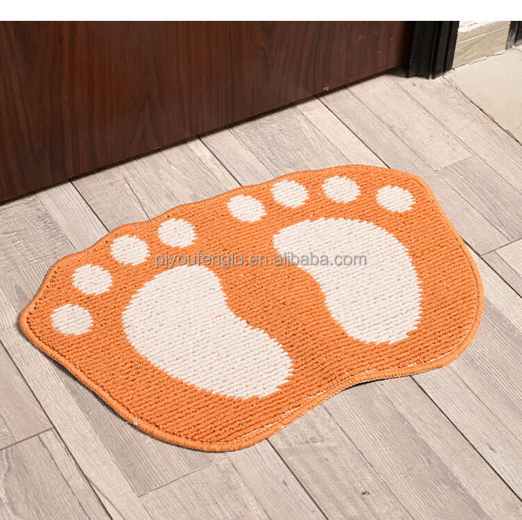 YFL Factory Wholesale Customized Eco-friendly TPR Backing Floor Mats super absorbent microfiber bath mats rugs wholesalers factory