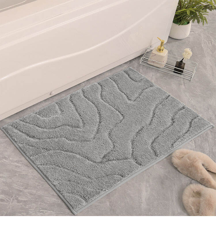  50*80cm Bathroom Water Absorbent Rug Set Door Mats Floor Mat Kitchen Cart Anti Water Absorb Shower Bath Mat factory