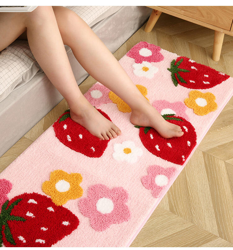 Environmental Protection Anti Slip Indoor Floor Mat Bedroom Living Room Mat supplier