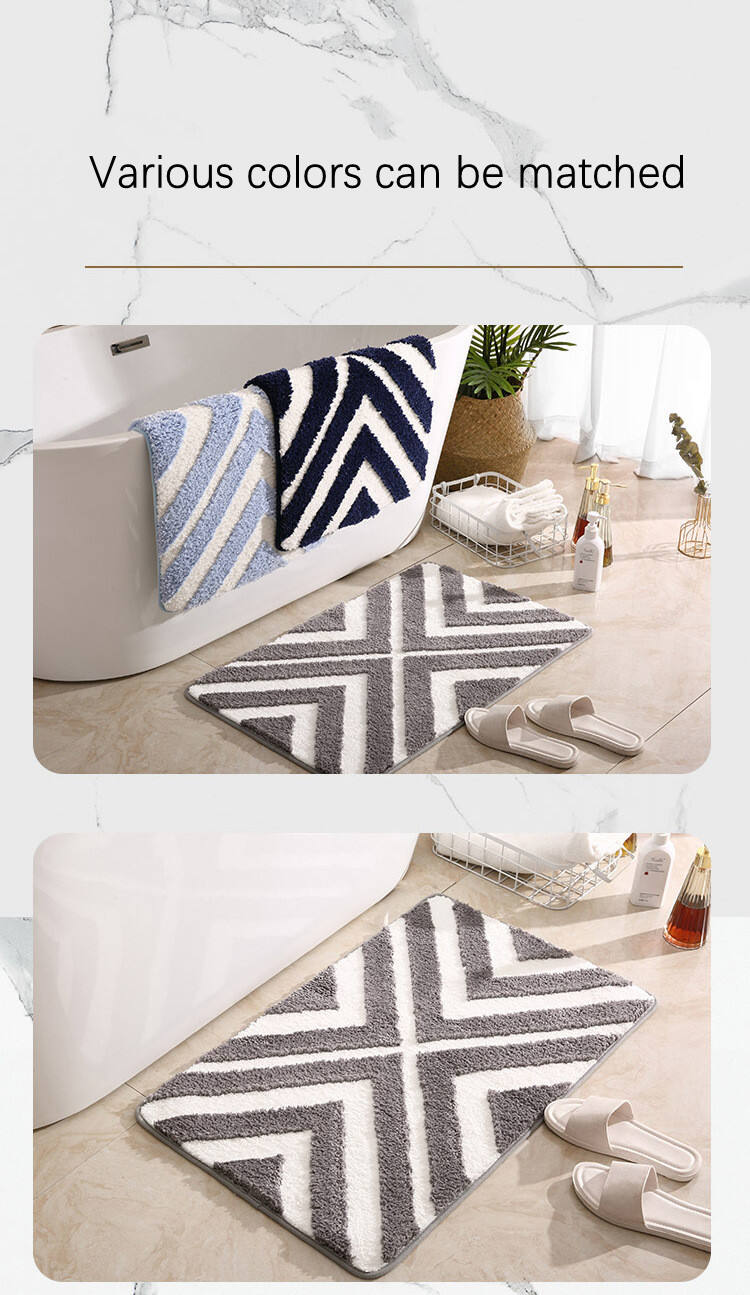 Best Selling Custom Bathroom Non Slip Bath Mat Living Room Floor Mat Door Mat manufacture