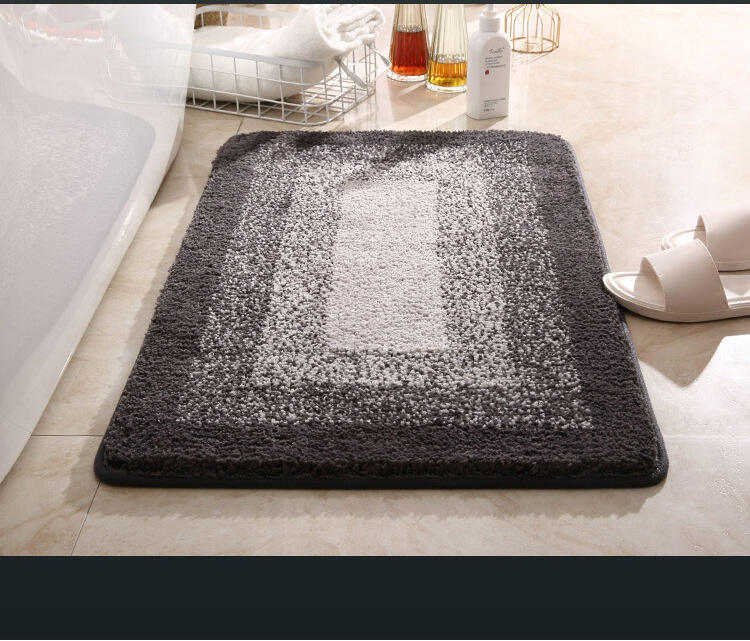  Best Selling Custom Two-color Anti-slip Bath Mat And Environment-friendly Floor Mat factory