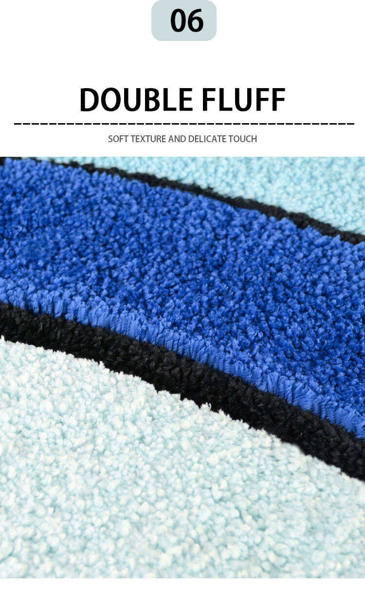 Wholesale 40*60 50*80cm Microfiber Comfortable Anti-Skid Quick Dry Bath Mat Absorbent Water Bathroom Carpet Rugs manufacture