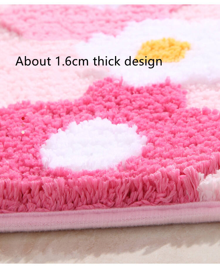 Environmental Protection Anti Slip Indoor Floor Mat Bedroom Living Room Mat manufacture