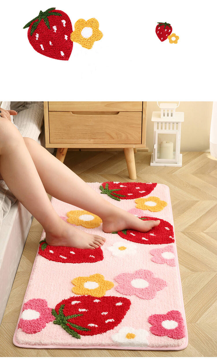 Environmental Protection Anti Slip Indoor Floor Mat Bedroom Living Room Mat details