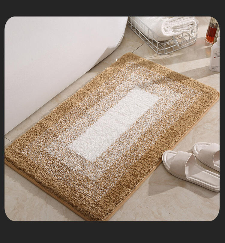  Best Selling Custom Two-color Anti-slip Bath Mat And Environment-friendly Floor Mat details