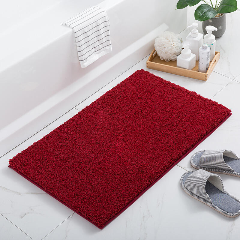 Home Bedroom Carpet Floor Mat Bathroom Thickened Bathroom Non-Slip Absorbent Foot Mat Rugs supplier