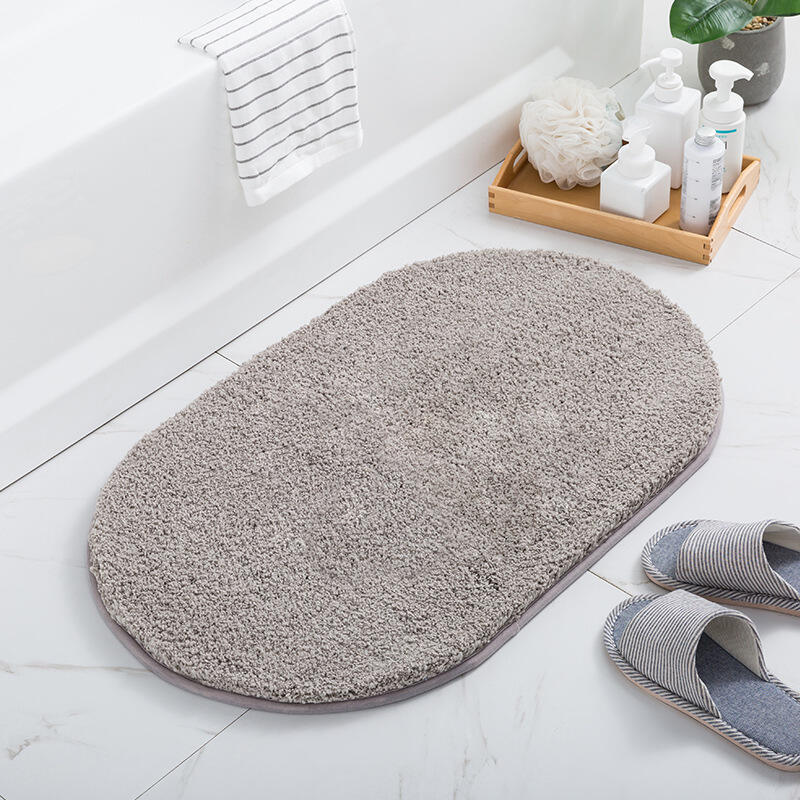 Home Bedroom Carpet Floor Mat Bathroom Thickened Bathroom Non-Slip Absorbent Foot Mat Rugs details