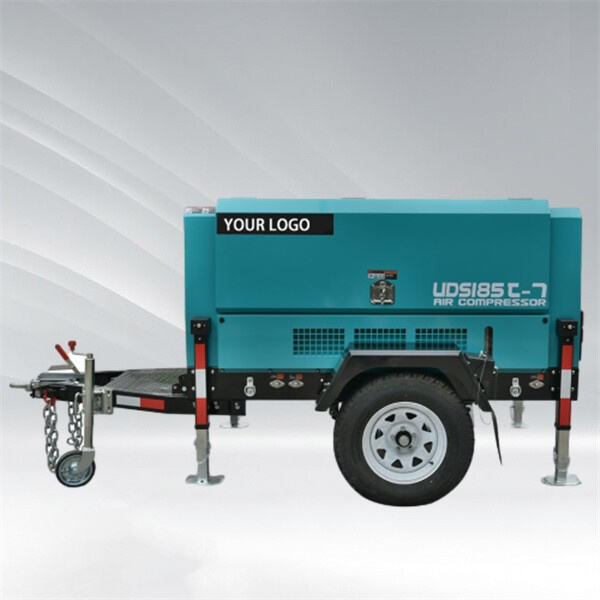 Powerful motor for quick and efficient inflation of large volume tires and equipmen