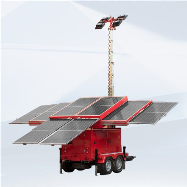 Cost-effective and eco-friendly alternative to traditional diesel-powered lighting systems
