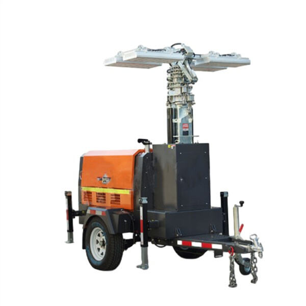 Compact and Easy-to-Use Solar Light Tower for Off-Grid Lighting Needs