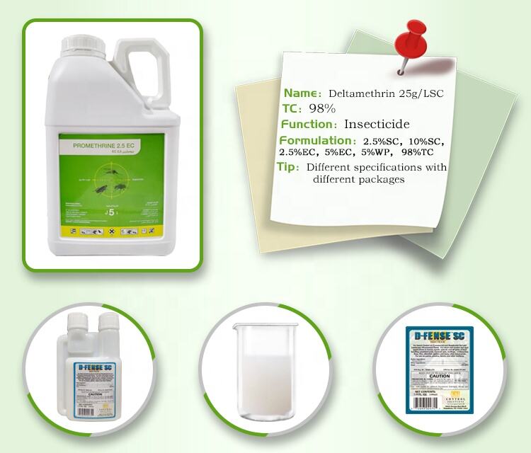 Ronch Hot Sale insecticide  Deltamethrin 1%SC with factory price details