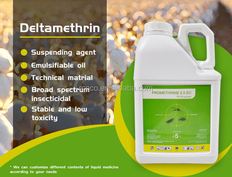 High quality pesticides and insecticides Deltamethrin 2.5%SC for pest control details