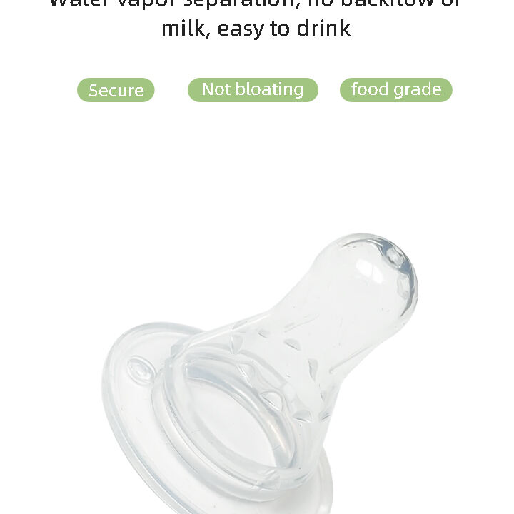 BPA-Free Soft Transparent Silicone Nipple for Baby Bottle Durable and for 0-12 Months Baby Feeding Nipple supplier