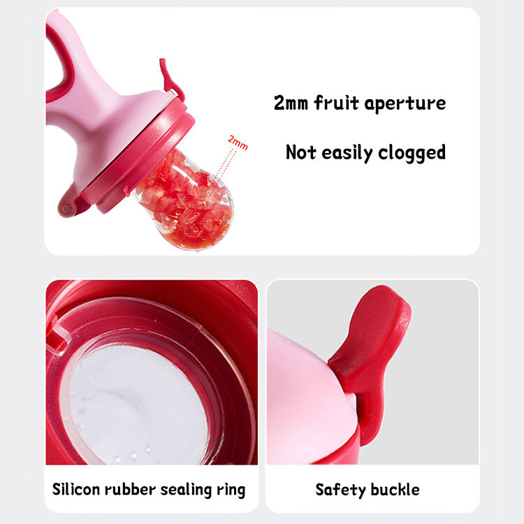 Wholesale BAP Free Free Sample Baby Silicone Food Fruit Feeder Pacifier Feeding Products for Toddlers manufacture