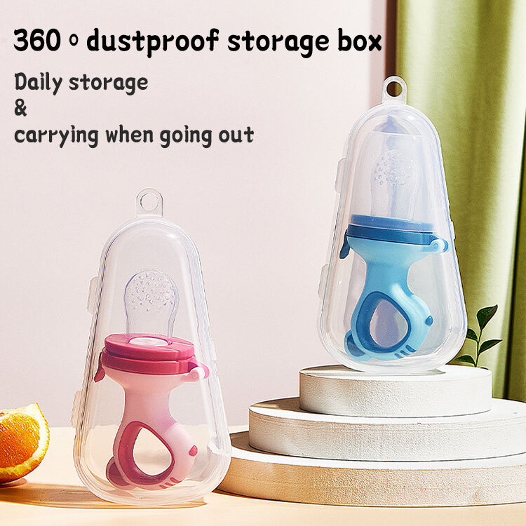 Wholesale BAP Free Free Sample Baby Silicone Food Fruit Feeder Pacifier Feeding Products for Toddlers manufacture